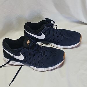 Nike Lunar Fingertrap TR Men's Dark Blue Athletic Shoes